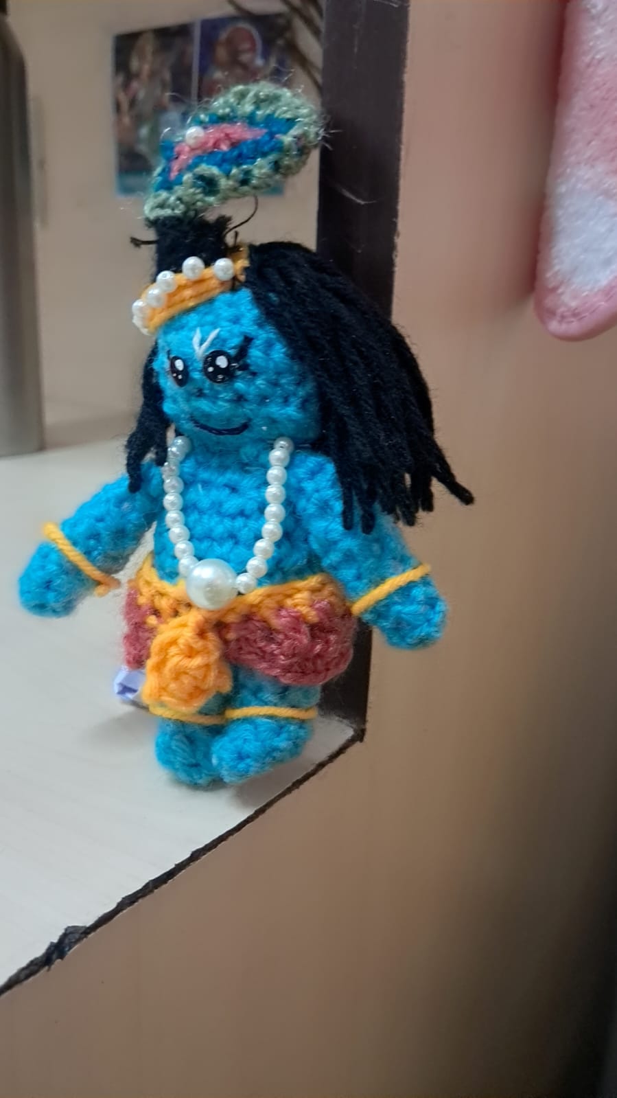 Crochet krishna ji doll