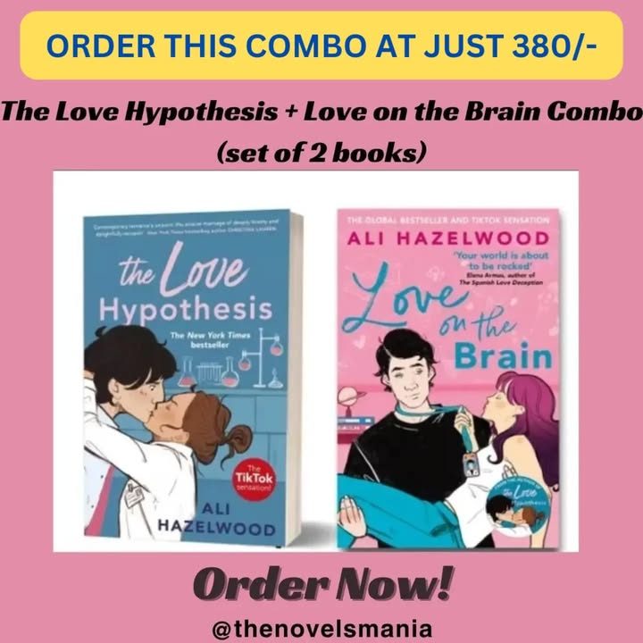 The Love Hypothesis + Love on the Brain Combo (set of 2 books)