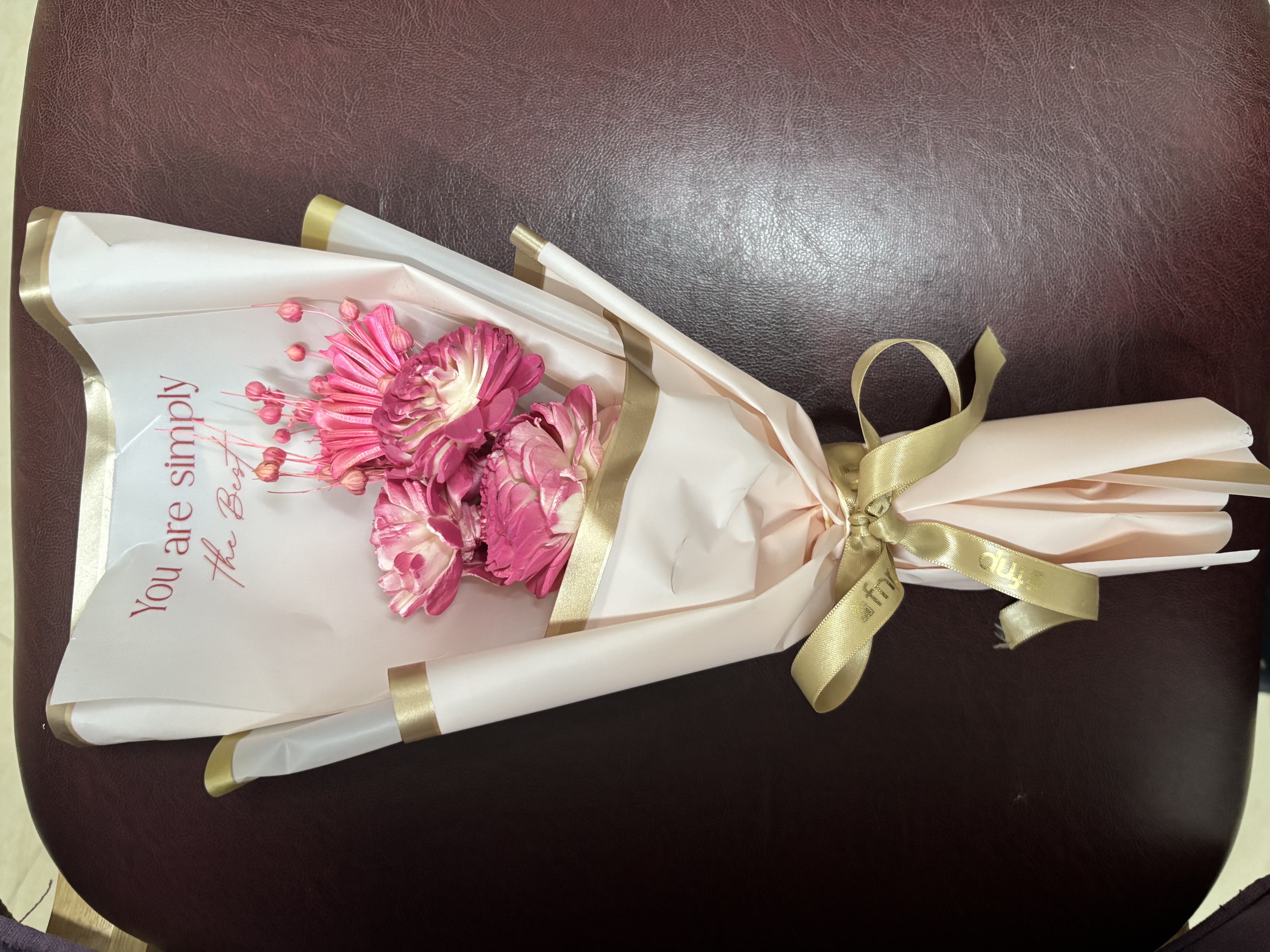 Artificial flower bouquet
