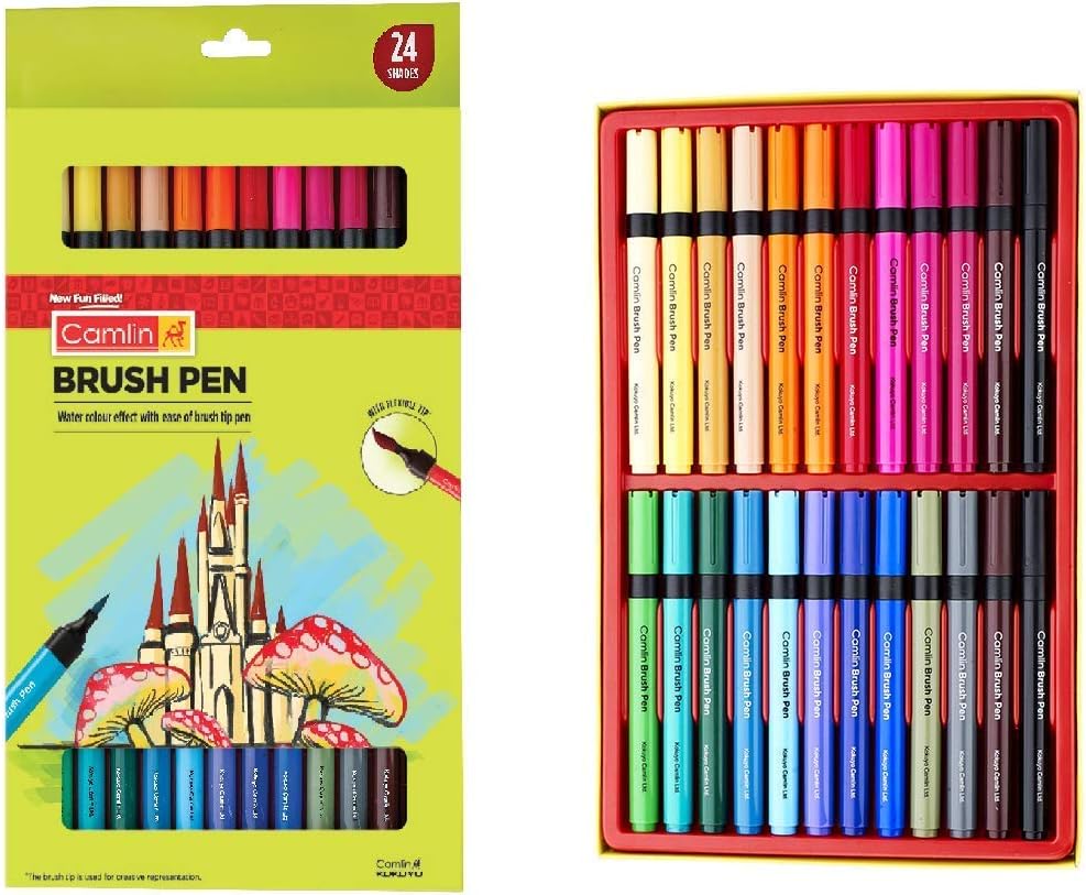 Camlin Brush pens