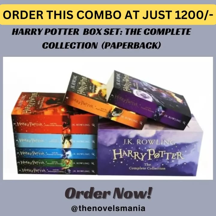 Harry Potter Box Set: The Complete Collection Paperback