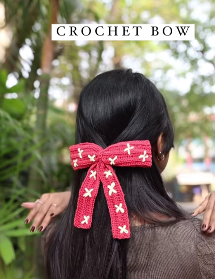 Chrochet Hair bow