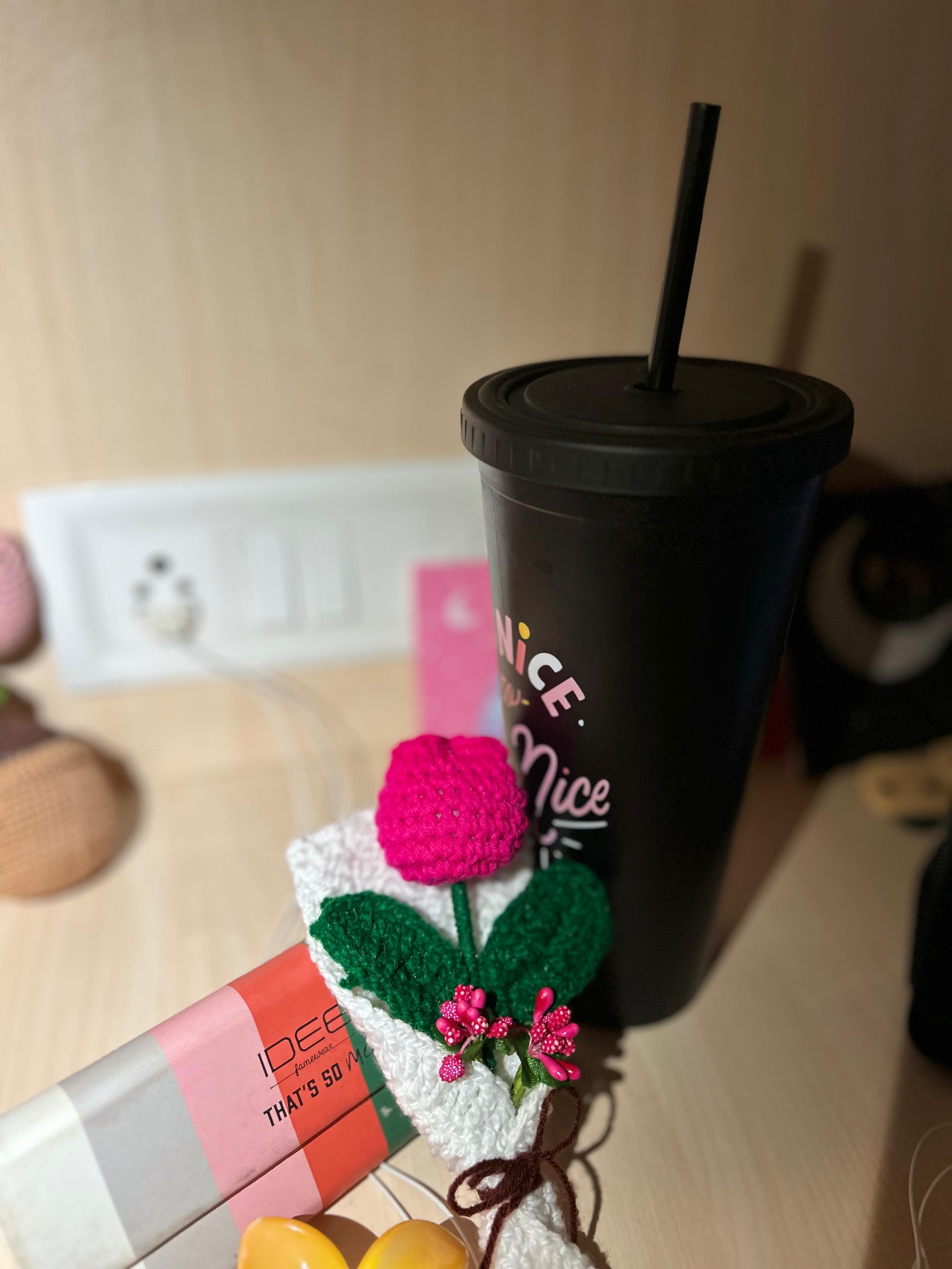 Handmade Crochet tulip ðŸŒ·