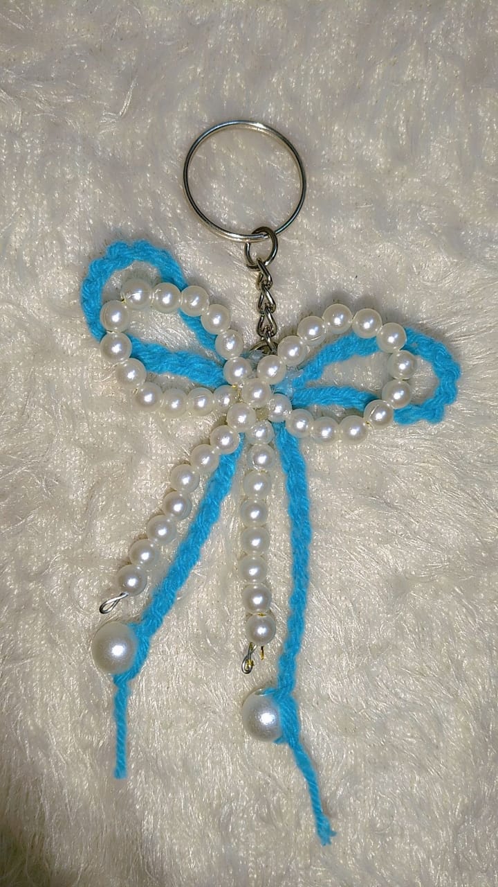 Pearl bead keychainðŸŽ€