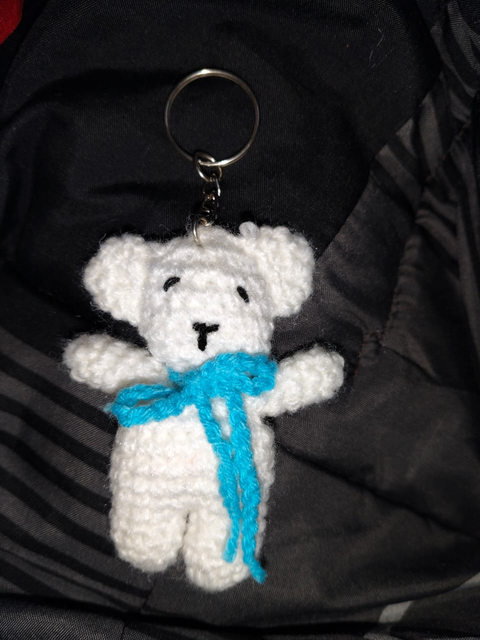 Cute teddy keychain