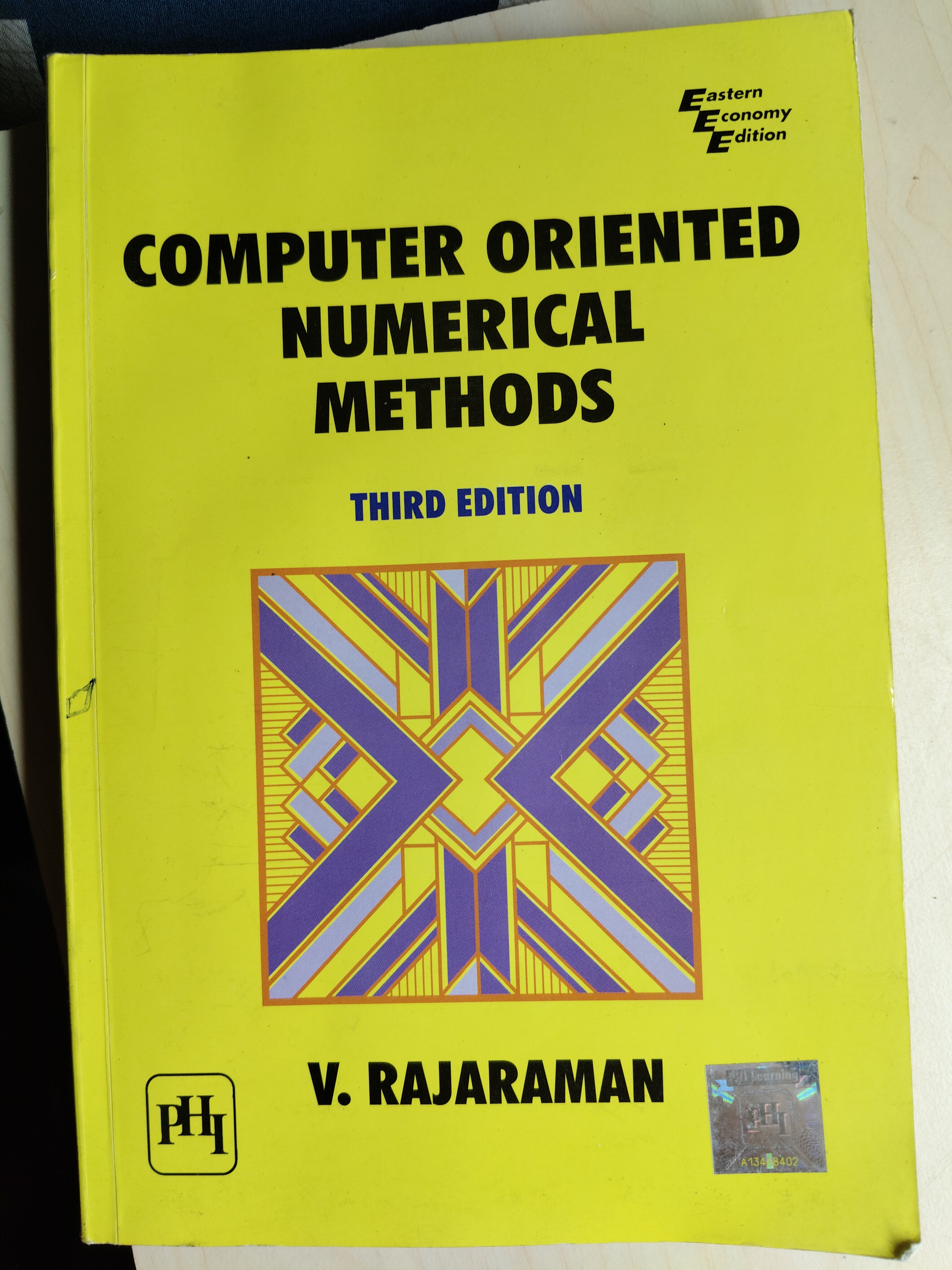 Computer oriented numerical methods
