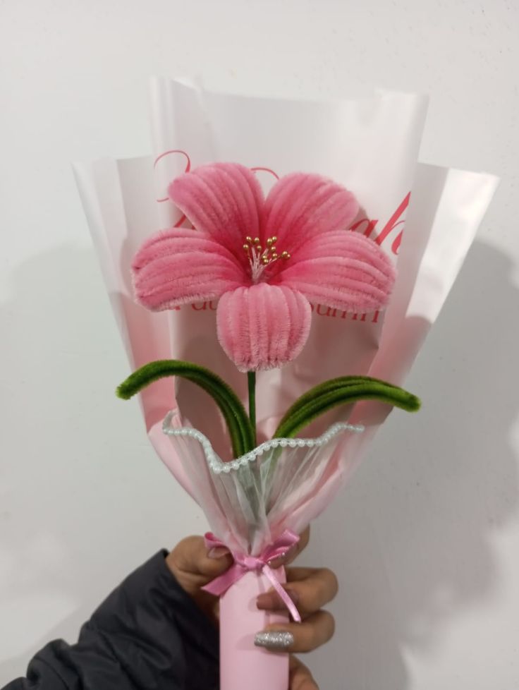 Pipe cleaner bouquet thumbnail