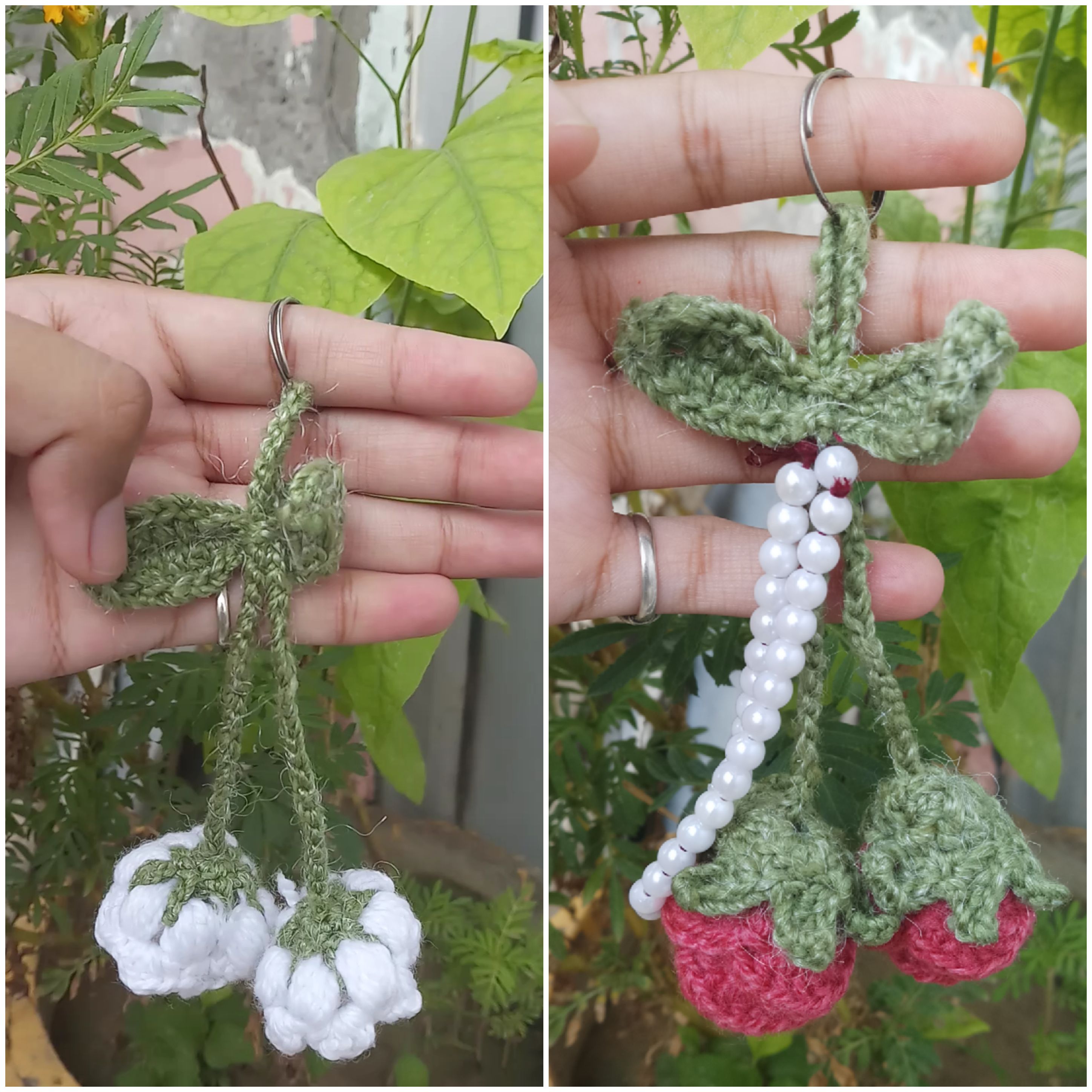 crochet keychain